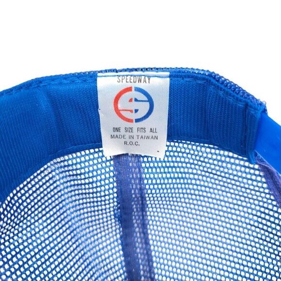 Vintage AGM-88A Harm Missile Trucker Hat Mens One Size Blue Snapback Cap - Picture 7 of 7